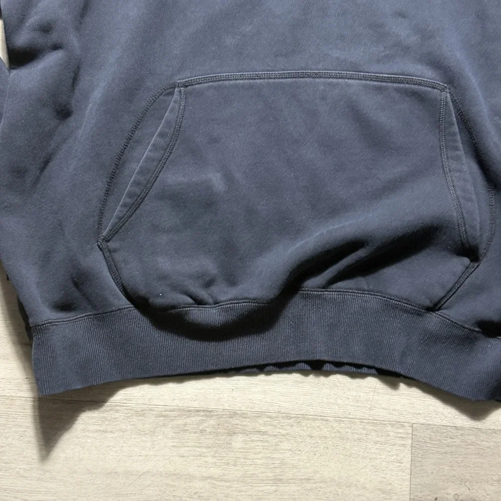 Air Jordan Flight Hoodie XXL Black Embroidered Pullover Sweatshirt